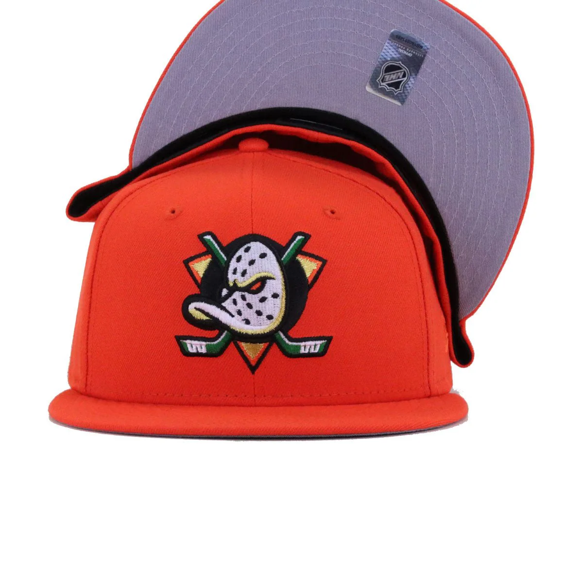 Anaheim Ducks Orange New Era 59Fifty Fitted - Image 4