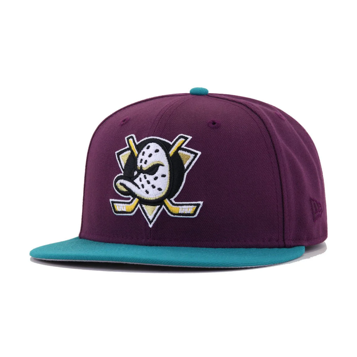 Anaheim Ducks Plum Aqua New Era 59FIfty Fitted