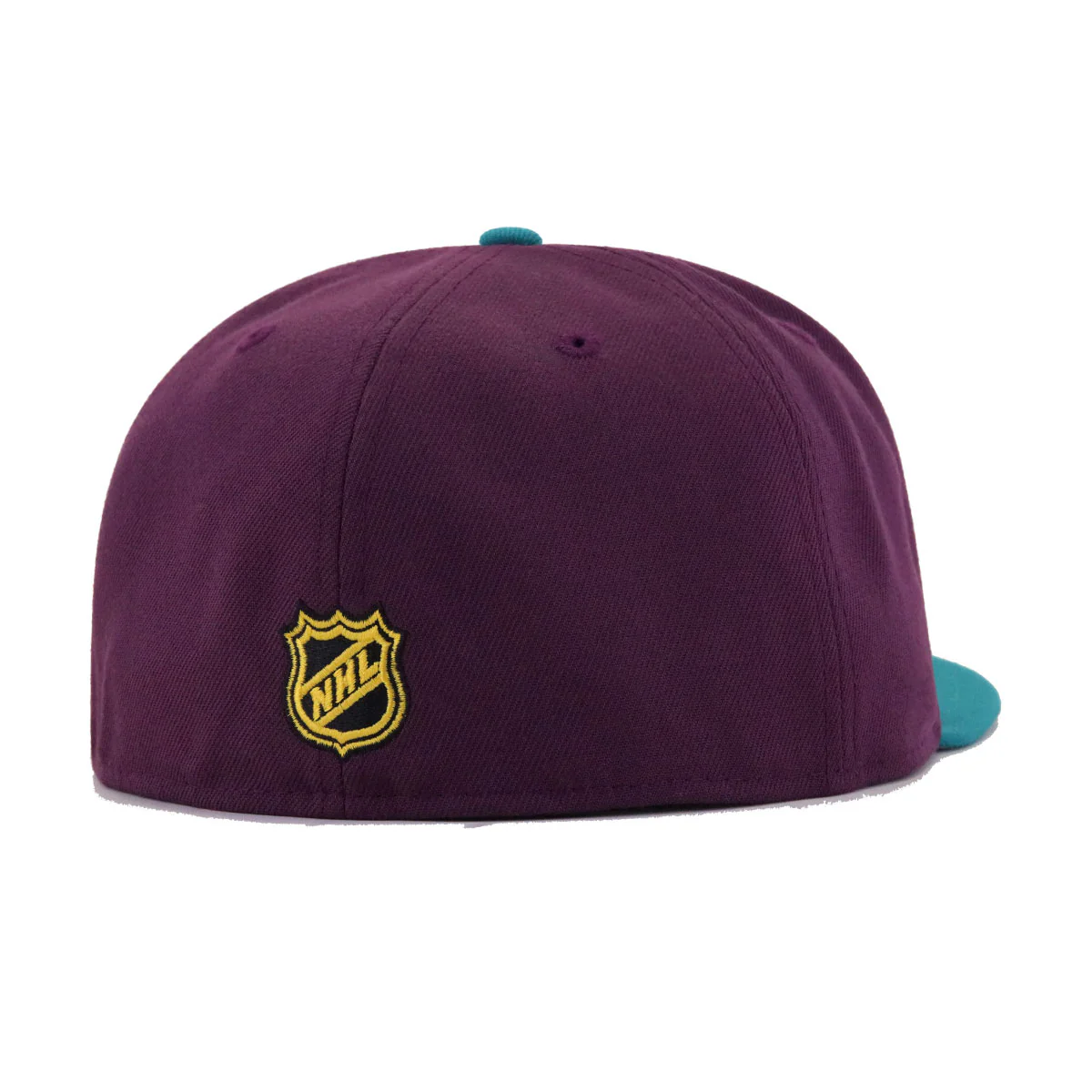 Anaheim Ducks Plum Aqua New Era 59FIfty Fitted - Image 2
