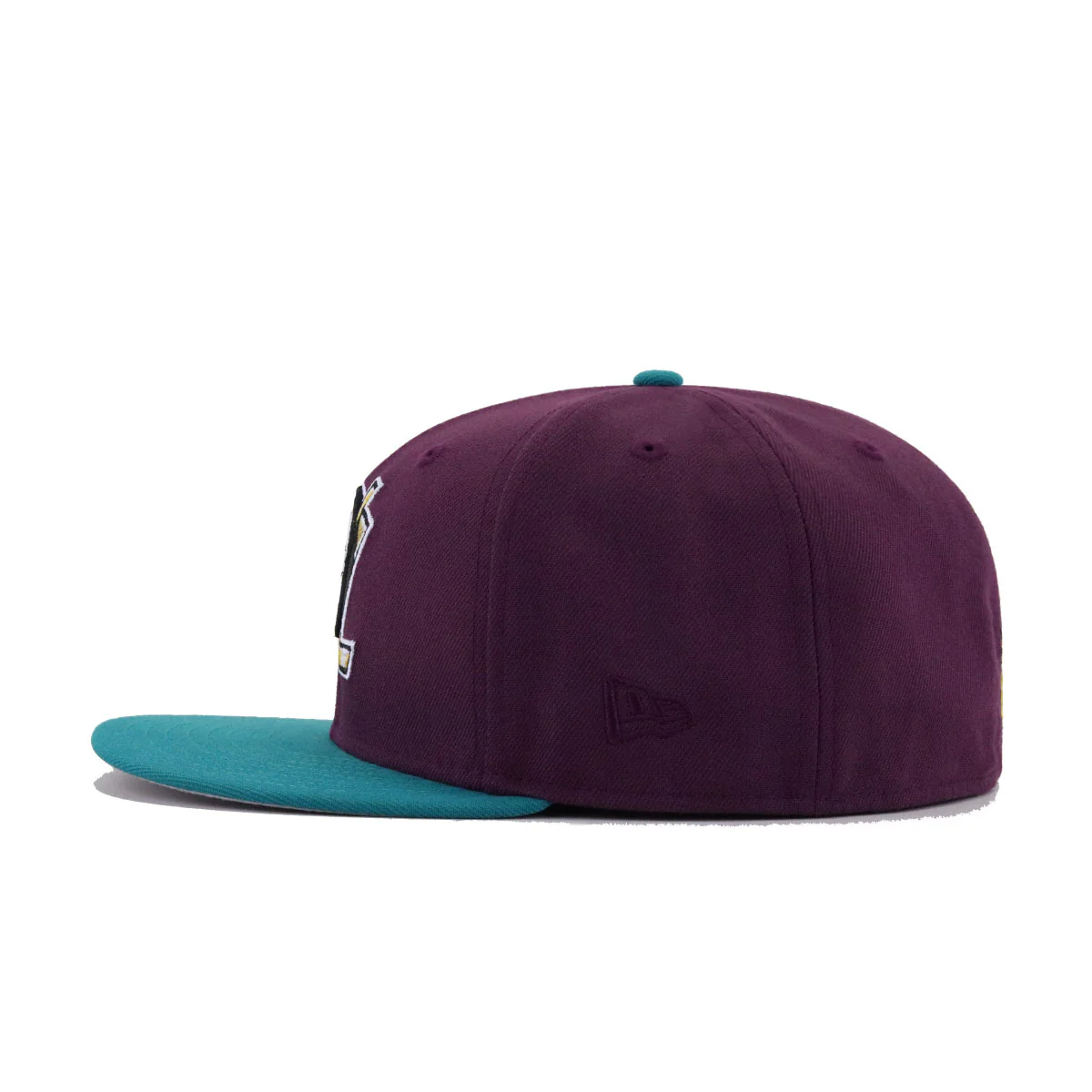 Anaheim Ducks Plum Aqua New Era 59FIfty Fitted - Image 3