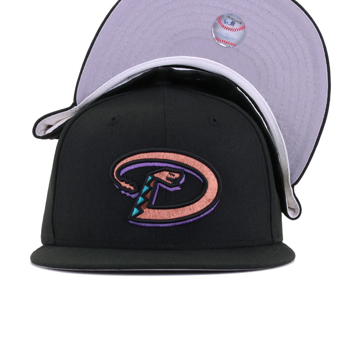 Arizona Diamondbacks Black Cooperstown AC New Era 59Fifty Fitted - Image 5