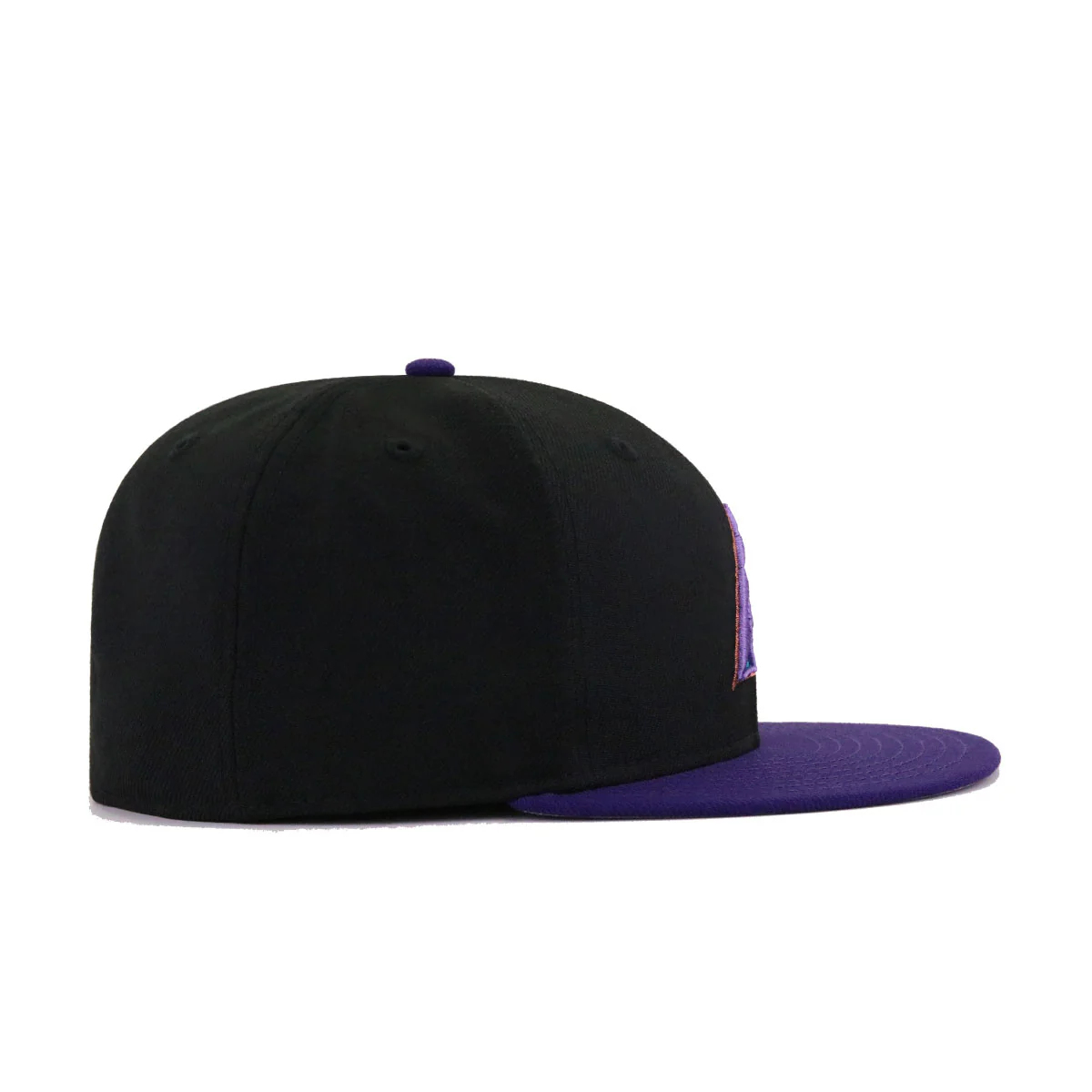 Arizona Diamondbacks Black Purple Cooperstown AC New Era 59Fifty Fitted - Image 4