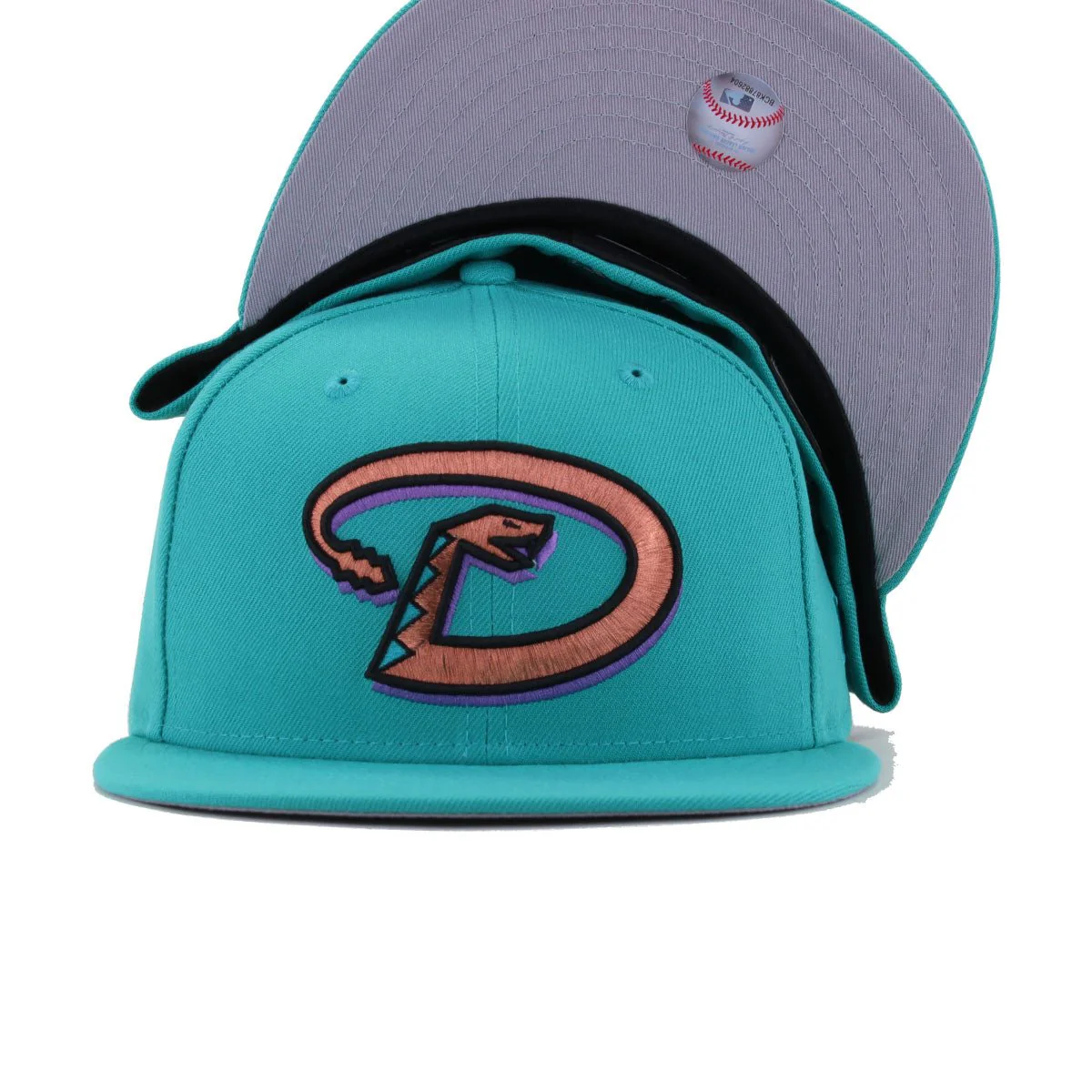 Arizona Diamondbacks Teal 1999 New Era 59Fifty Fitted - Image 4