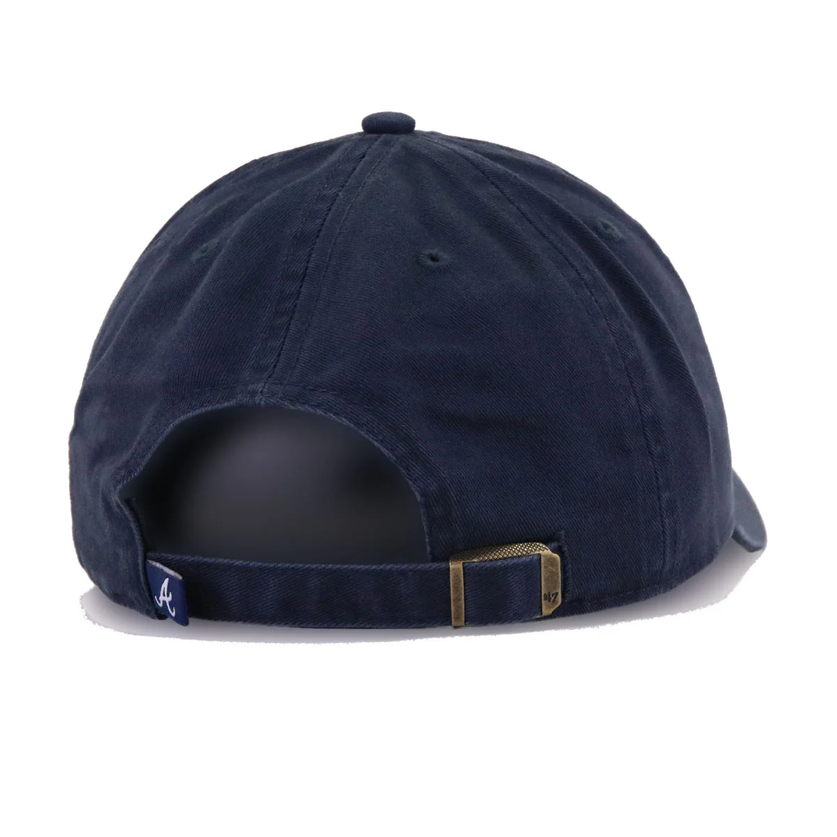 Atlanta Braves Navy 47 Brand Clean Up Dad Hat - Image 4