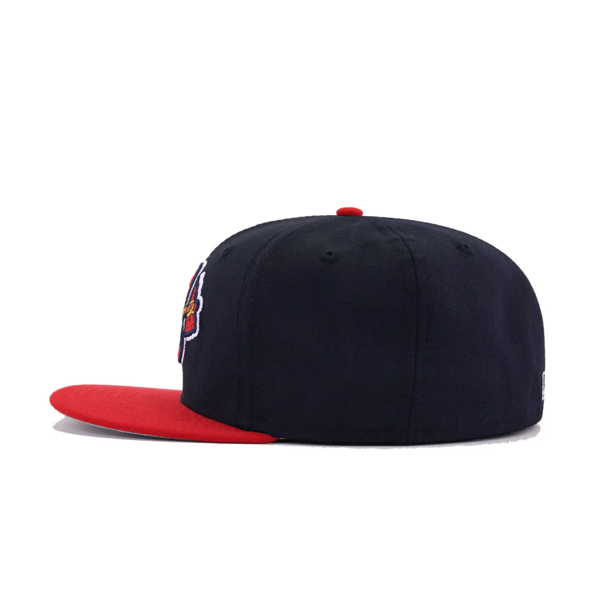 Atlanta Braves Navy Scarlet Tomahawk Cooperstown AC New Era 59Fifty Fitted - Image 3
