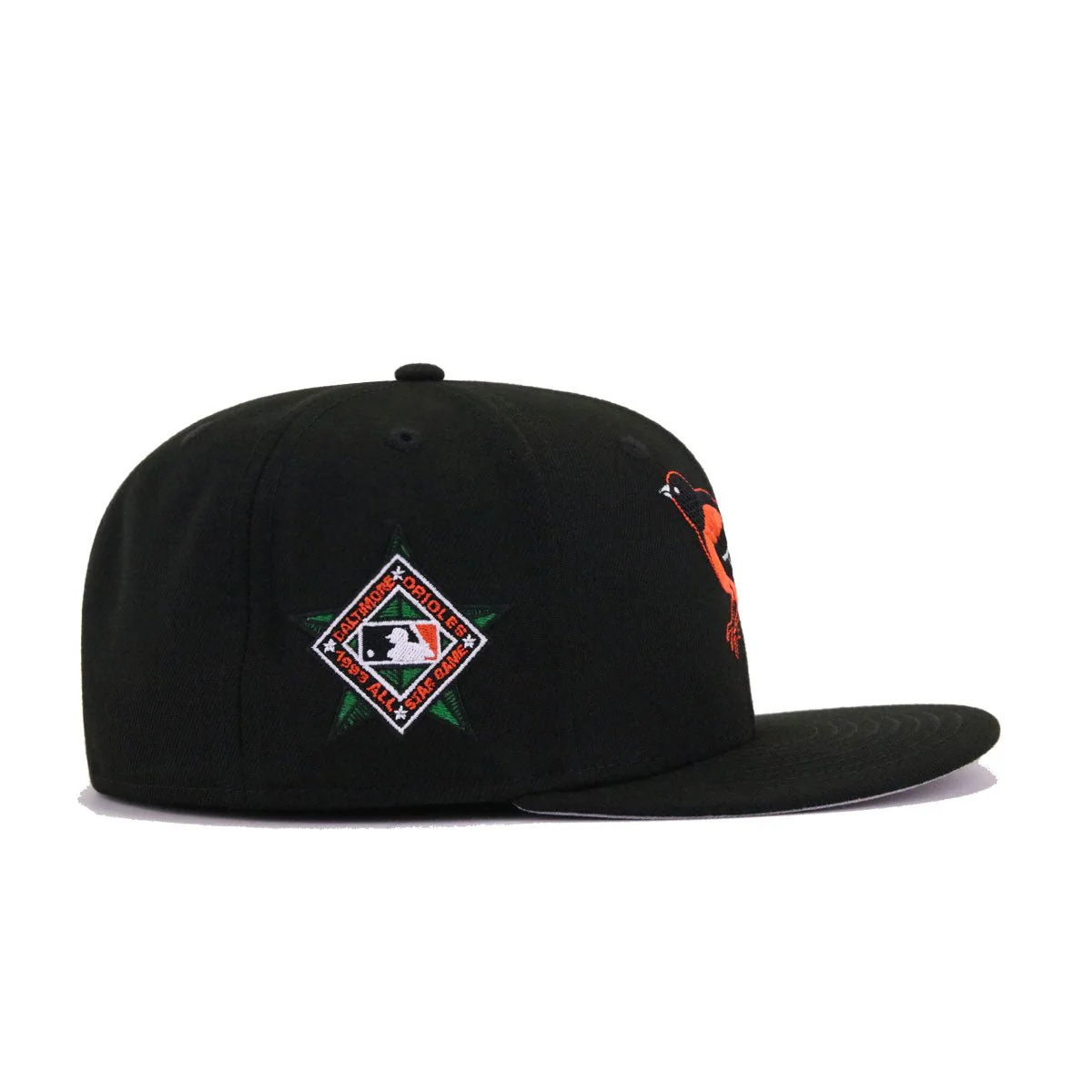 Baltimore Orioles Black 1993 All Star Game New Era 59Fifty Fitted - Image 2