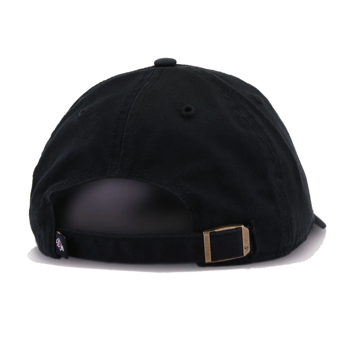 Baltimore Ravens Black 47 Brand Clean Up Dad Hat - Image 4