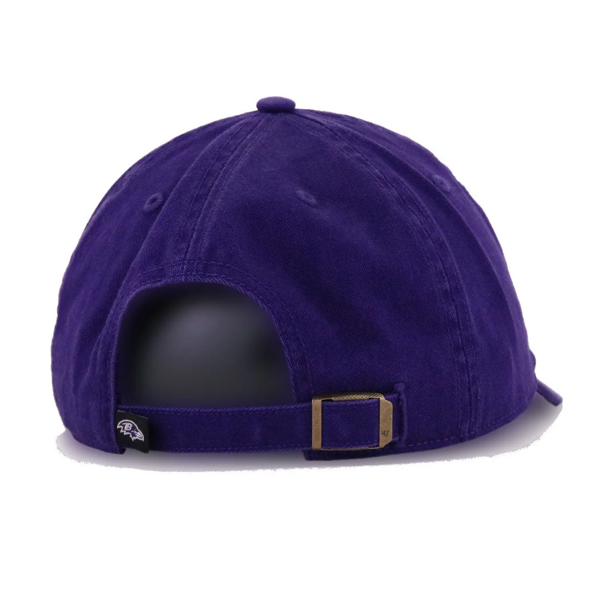 Baltimore Ravens Purple 47 Brand Clean Up Dad Hat - Image 4