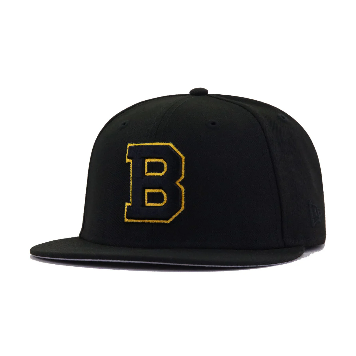 Boston Bruins Black 50th Anniversary New Era 59Fifty Fitted