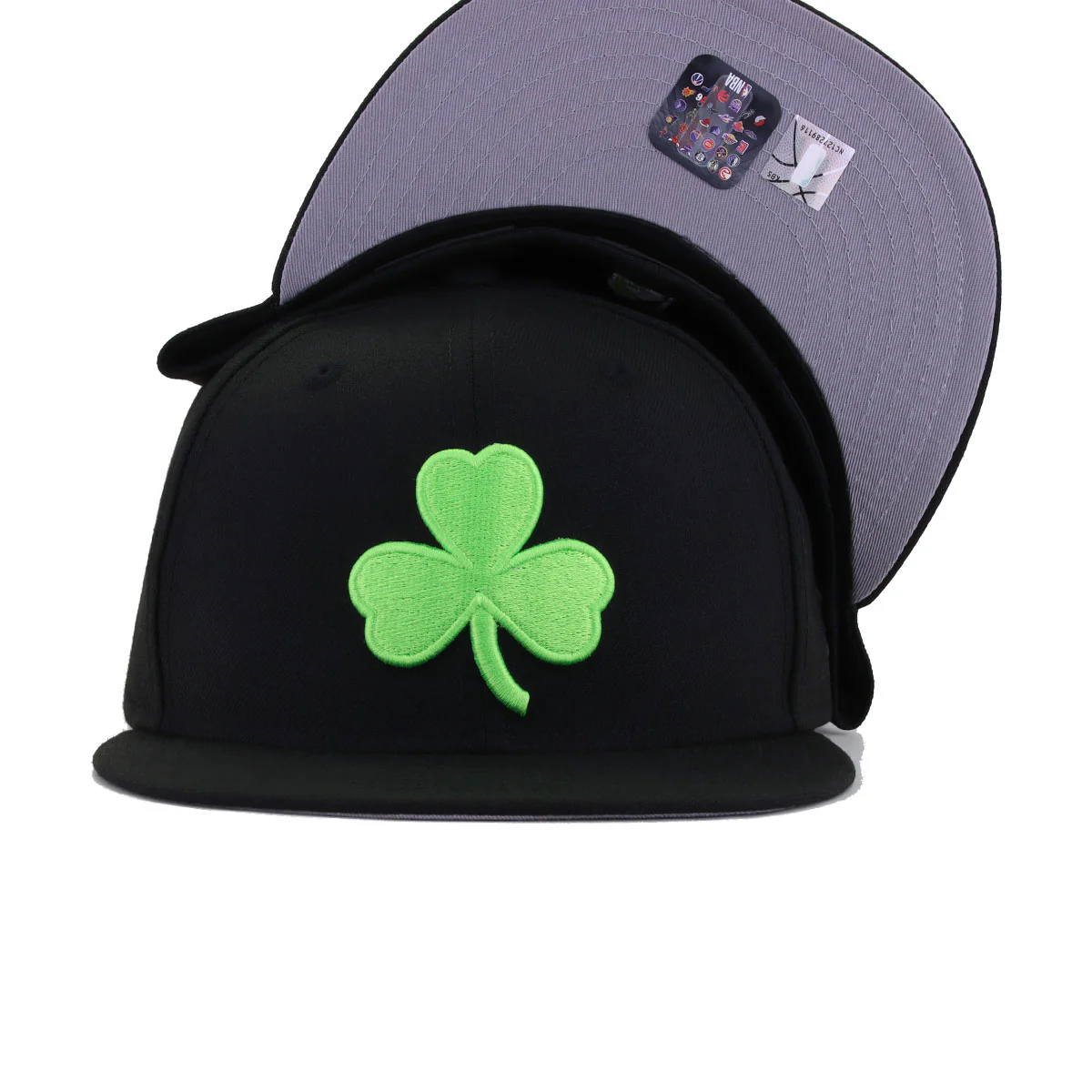 Boston Celtics Black ACTION GREEN New Era 59Fifty Fitted - Image 4