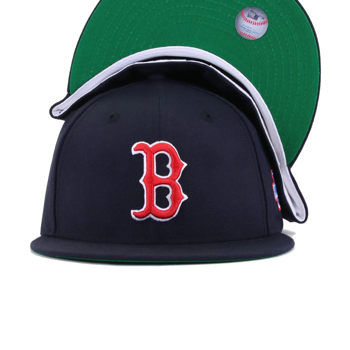 Boston Red Sox Navy 1986 World Series Cooperstown Green Bottom New Era 59Fifty Fitted - Image 5