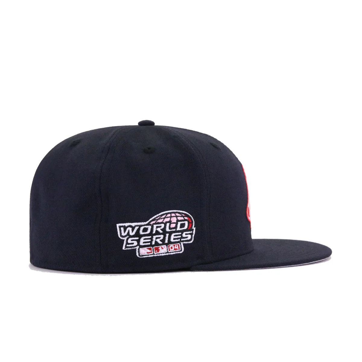 Boston Red Sox Navy BLOODY SOCK 2004 World Series New Era 59Fifty Fitte - Image 2