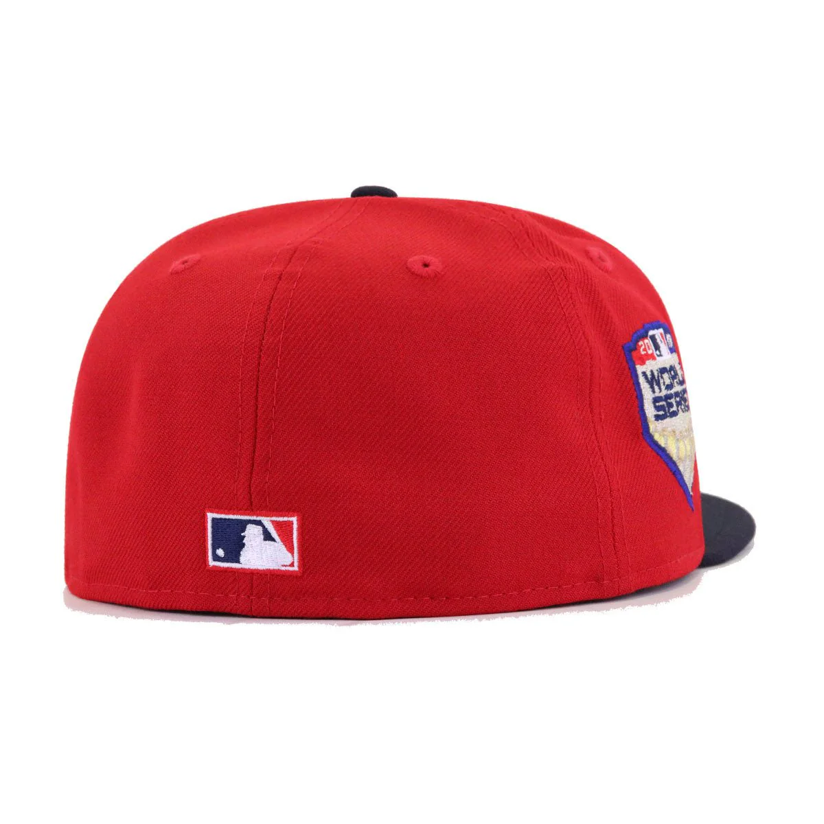 Boston Red Sox Scarlet Navy 2018 World Series New Era 59Fifty Fitted - Image 4