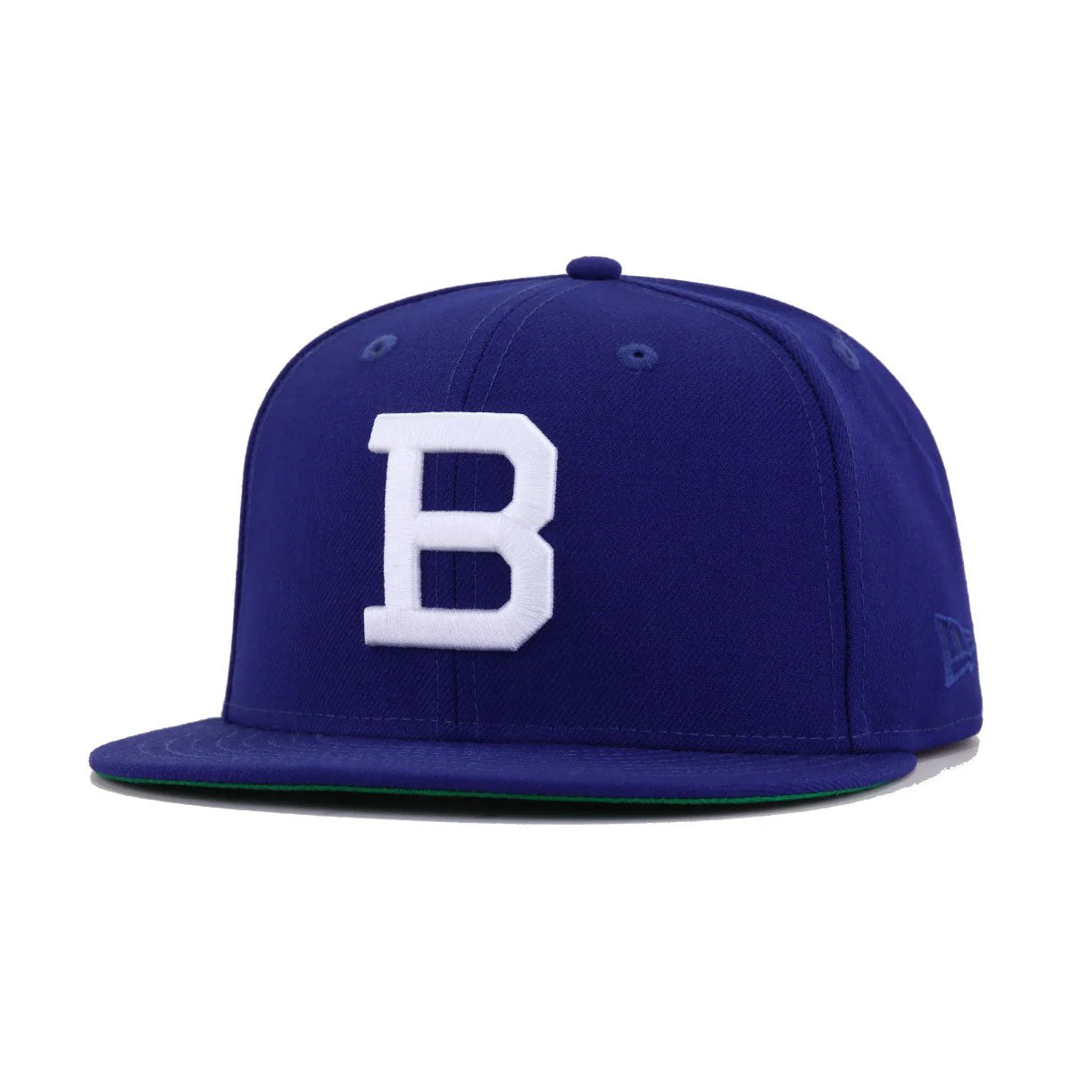 Brooklyn Dodgers Dark Royal Blue 1902 Green Bottom New Era 59Fifty Fitted