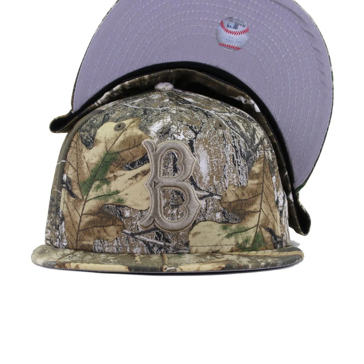 Brooklyn Dodgers Real Tree Edge Camouflage New Era 59Fifty Fitted - Image 4