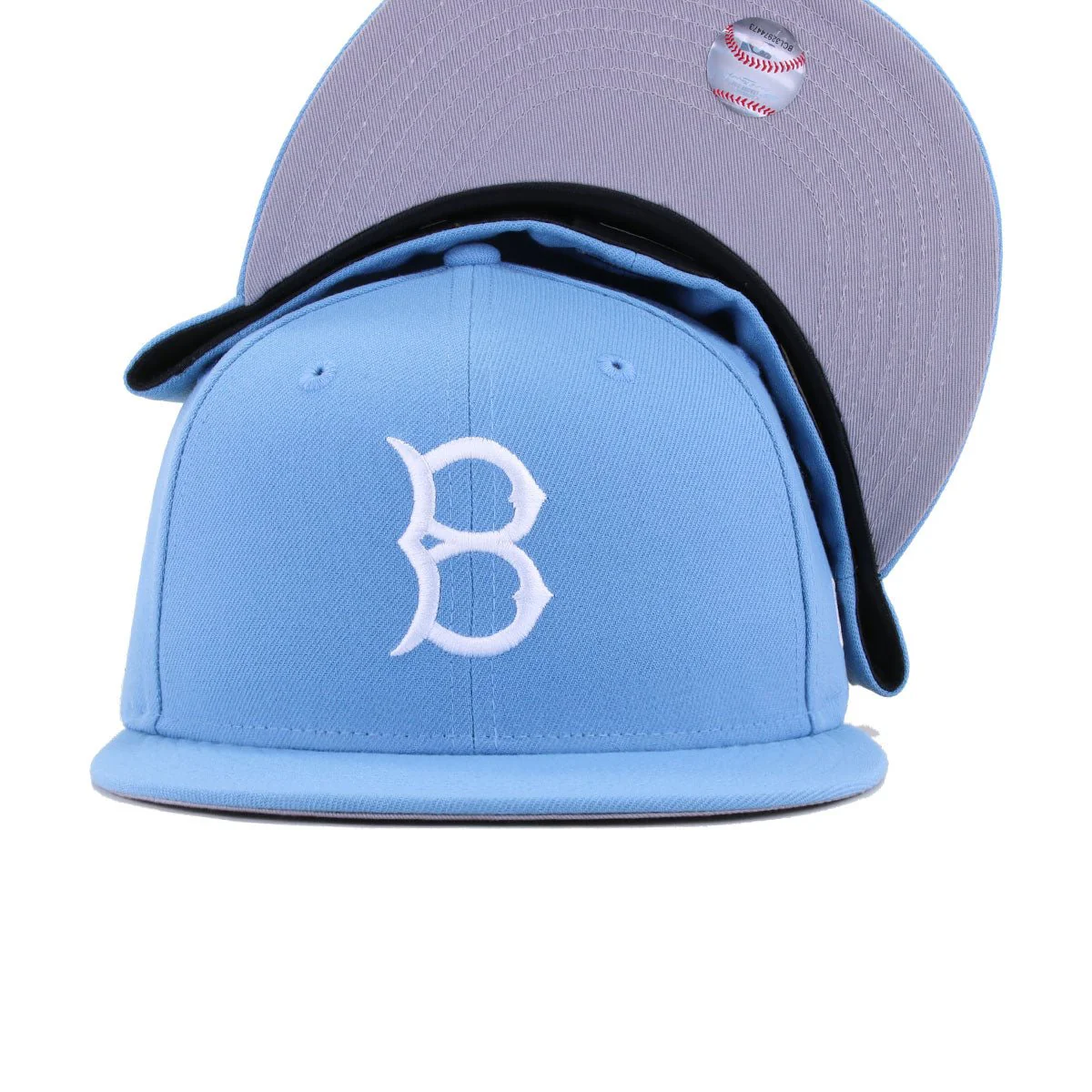 Brooklyn Dodgers Sky Blue 1934 New Era 59Fifty Fitted - Image 4