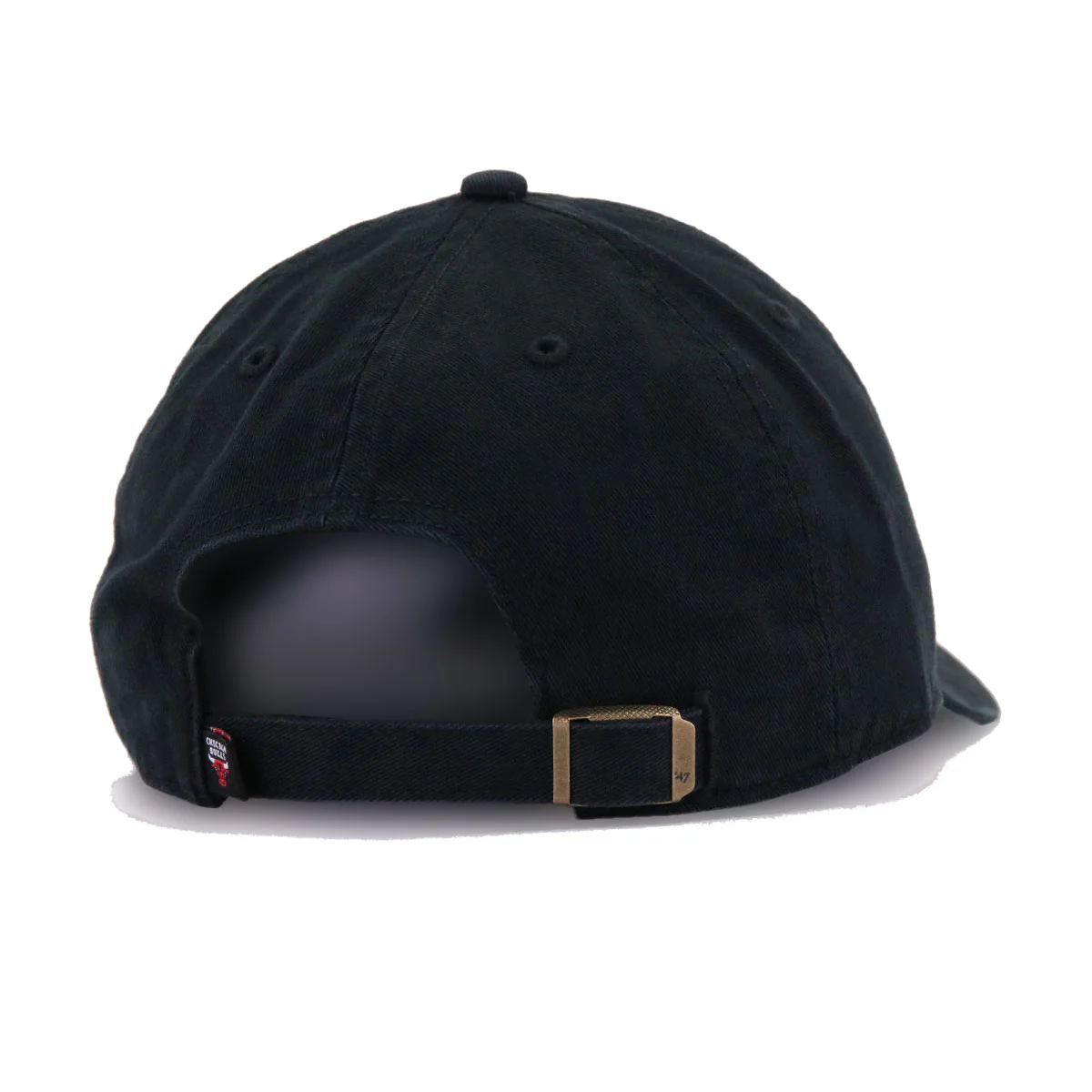 Chicago Bulls Black 47 Brand Clean Up Dad Hat - Image 4