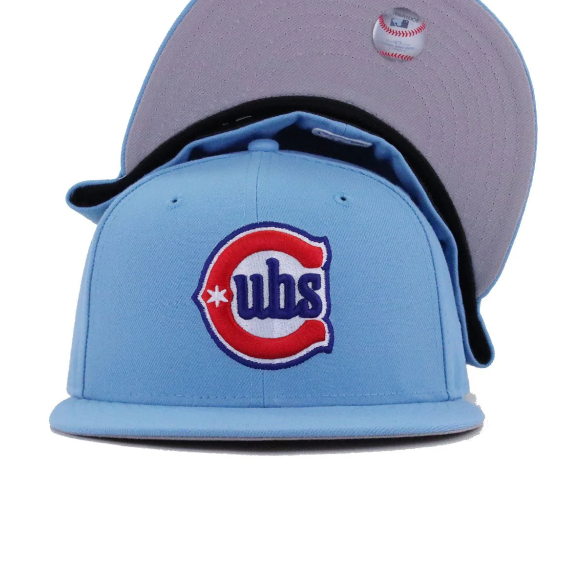 Chicago Cubs Sky Blue 2025 New Era 59Fifty Fitted - Image 4