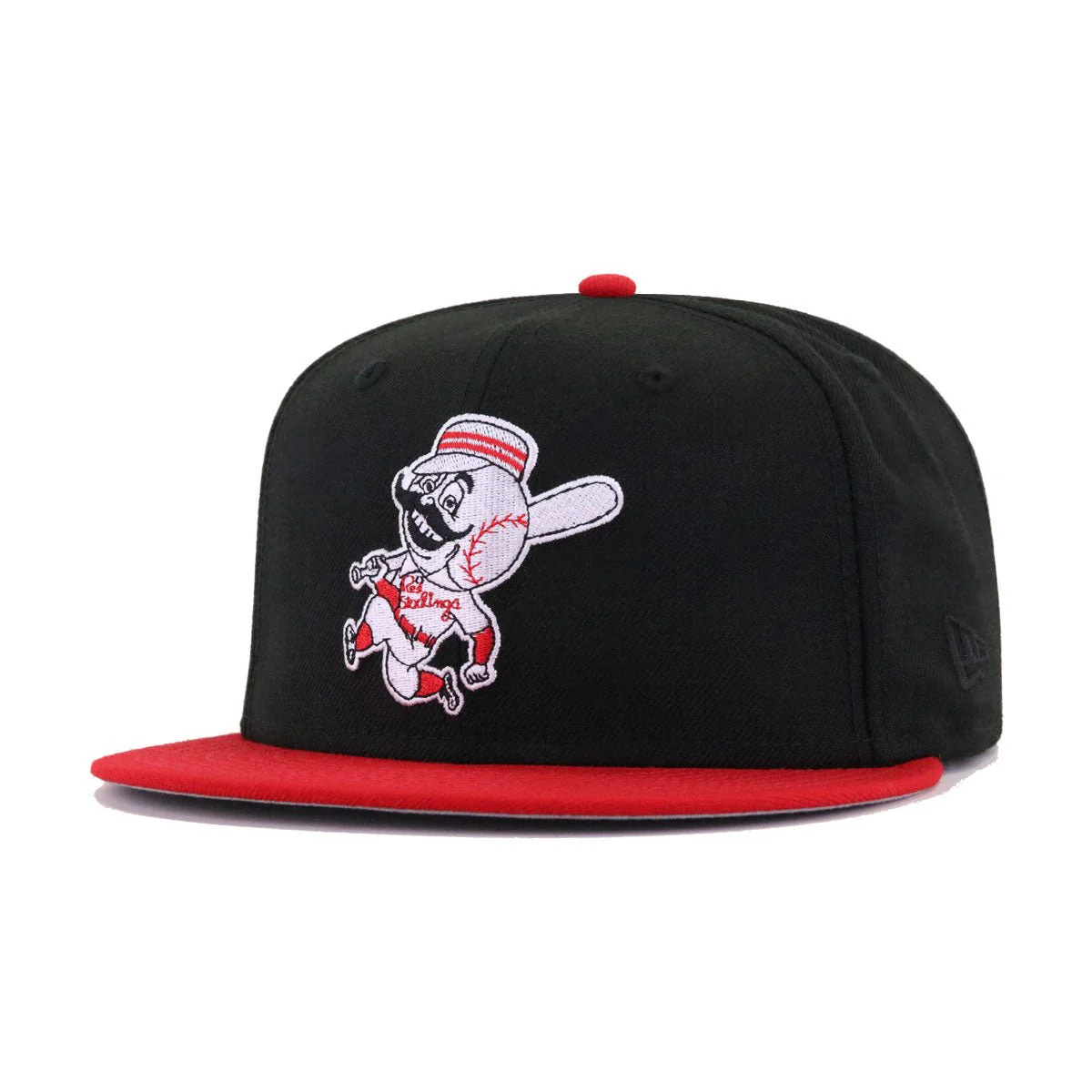Cincinnati Reds Black Scarlet 1953 All Star Game New Era 59Fifty Fitted