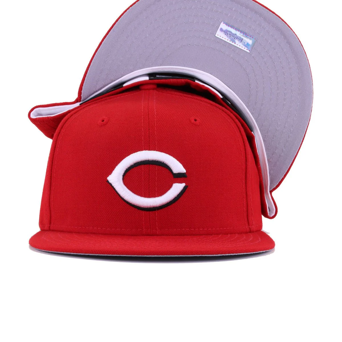 Cincinnati Reds Scarlet Cooperstown AC New Era 59Fifty Fitted - Image 5