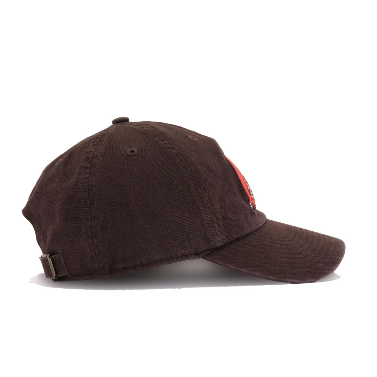 Cleveland Browns Walnut 47 Brand Clean Up Dad Hat - Image 3