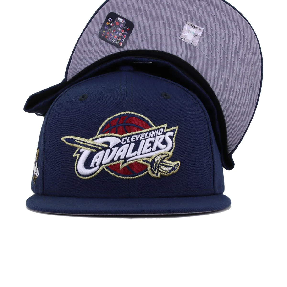 Cleveland Cavaliers Oceanside Blue 2016 NBA FInals New Era 59Fifty Fitted - Image 4