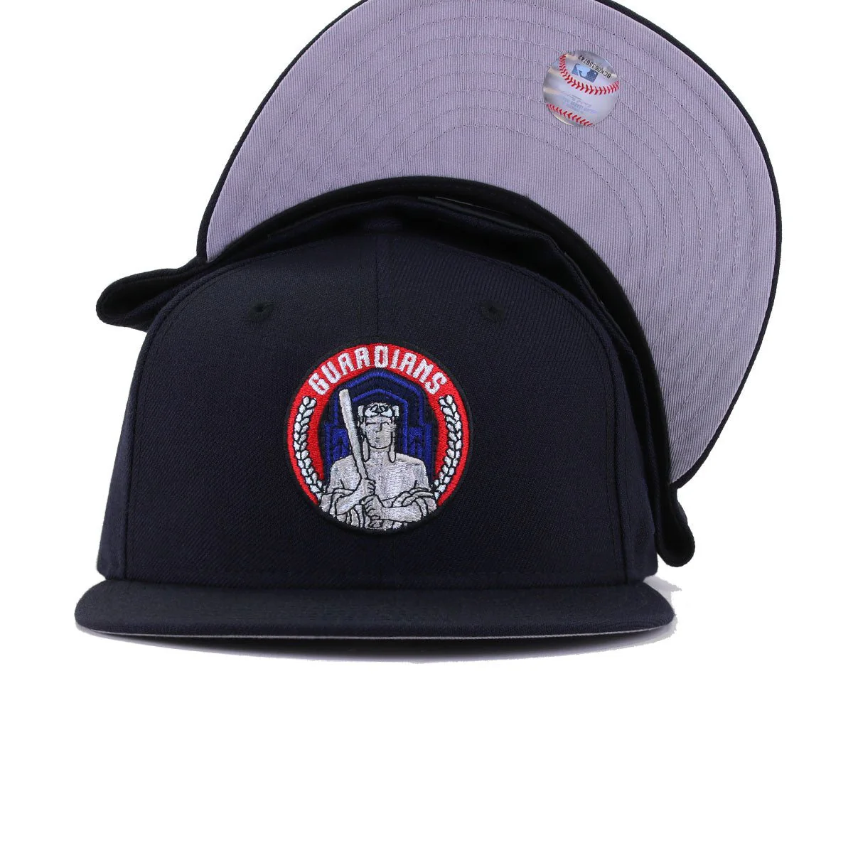 Cleveland Guardians Navy City Connect New Era 59Fifty Fitted - Image 4