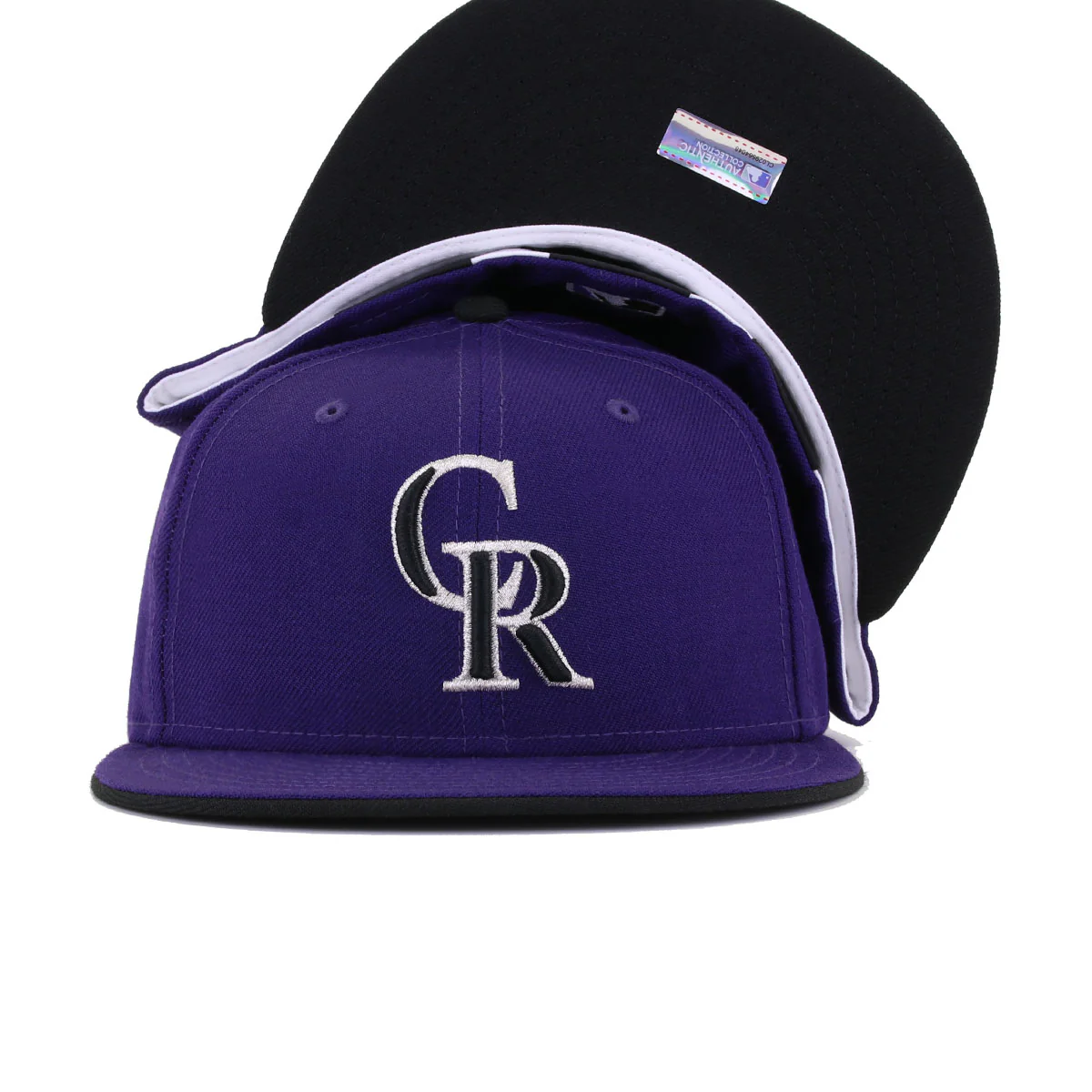 Colorado Rockies Purple FLIP Cooperstown AC New Era 59Fifty Fitted - Image 5