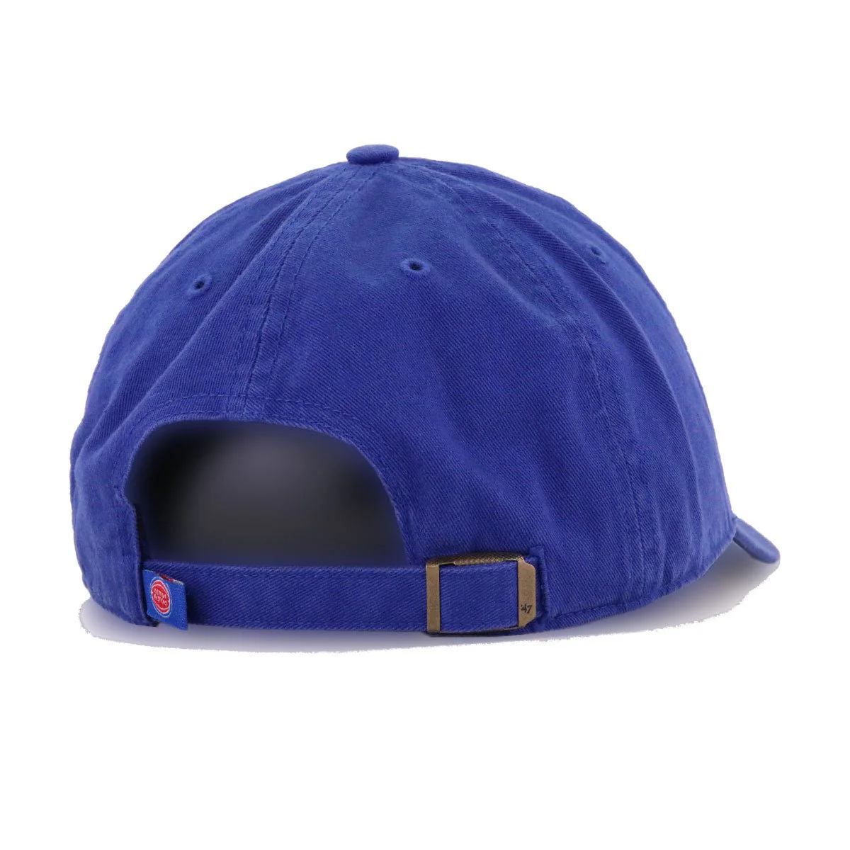 Detroit Pistons Dark Royal Blue 47 Brand Clean Up Dad Hat - Image 4