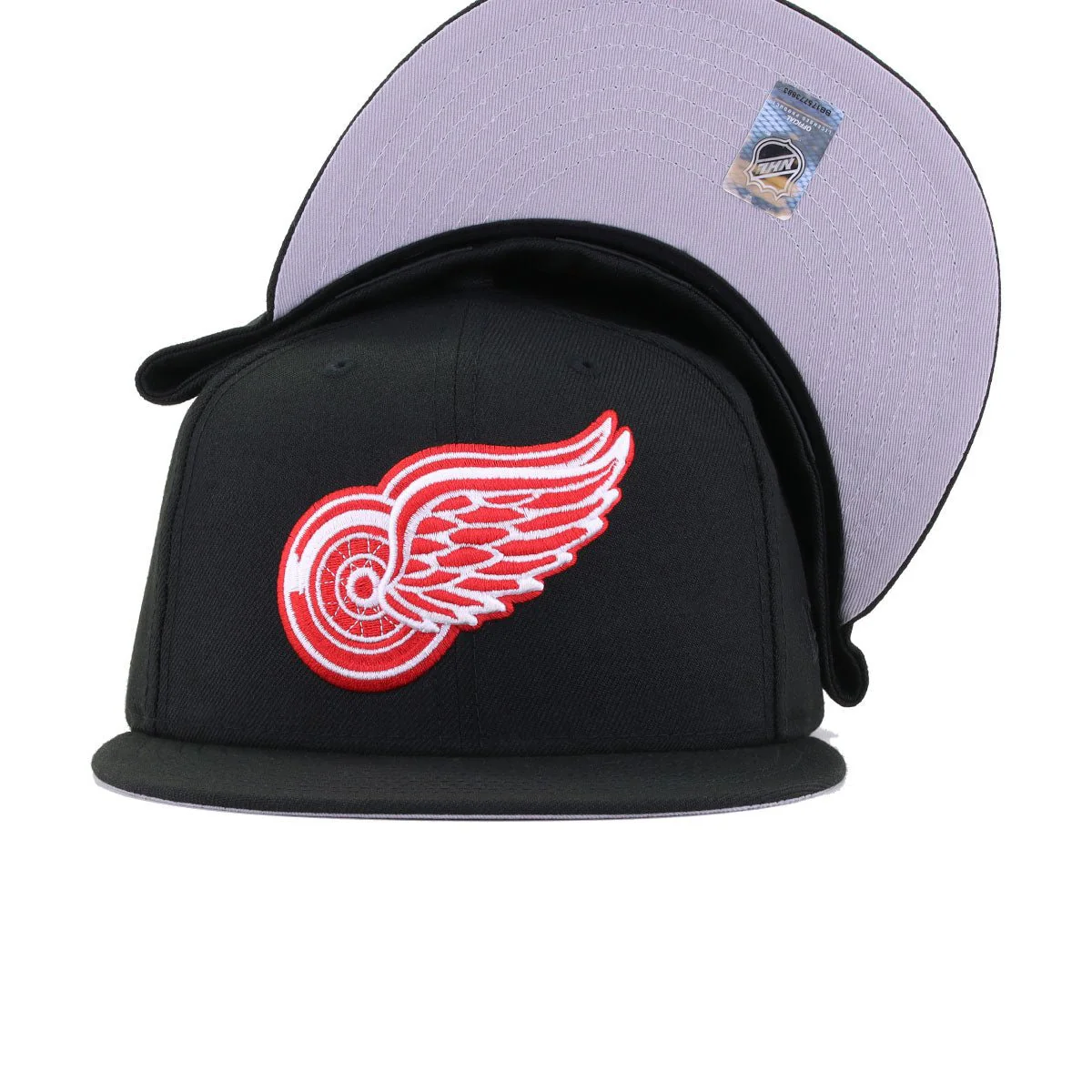 Detroit Red Wings Black New Era 59Fifty Fitted - Image 4