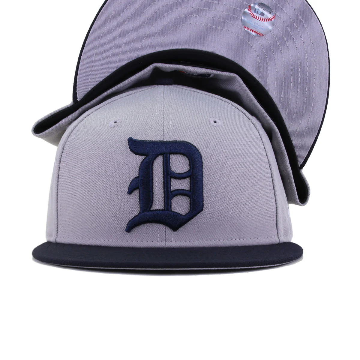Detroit Tigers Grey Navy 1935 New Era 59Fifty Fitted - Image 4