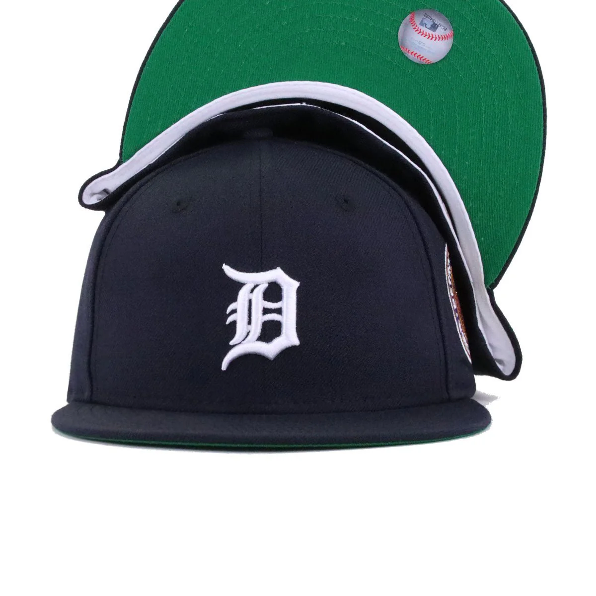 Detroit Tigers Navy 1968 World Series Cooperstown Green Bottom New Era 59Fifty Fitted - Image 5