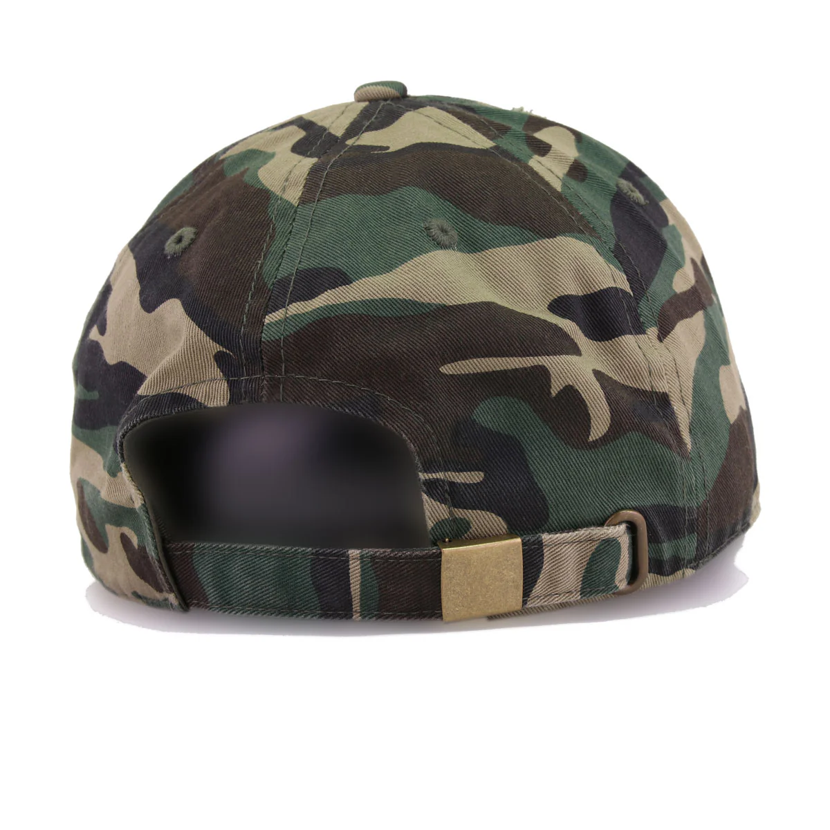 Distressed Camouflage KBEthos Vintage Dad Hat - Image 4