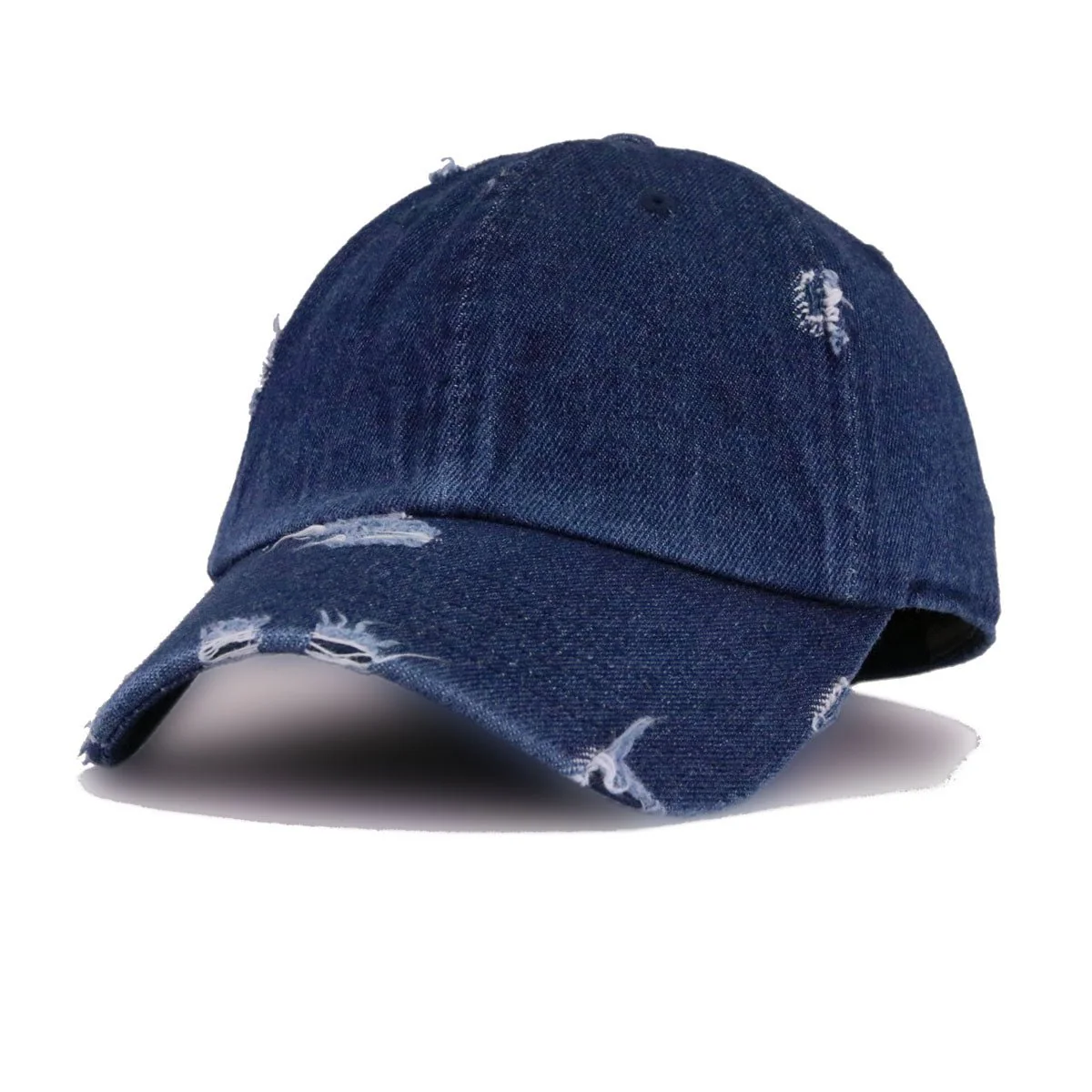 Distressed Dark Denim KBEthos Vintage Dad Hat