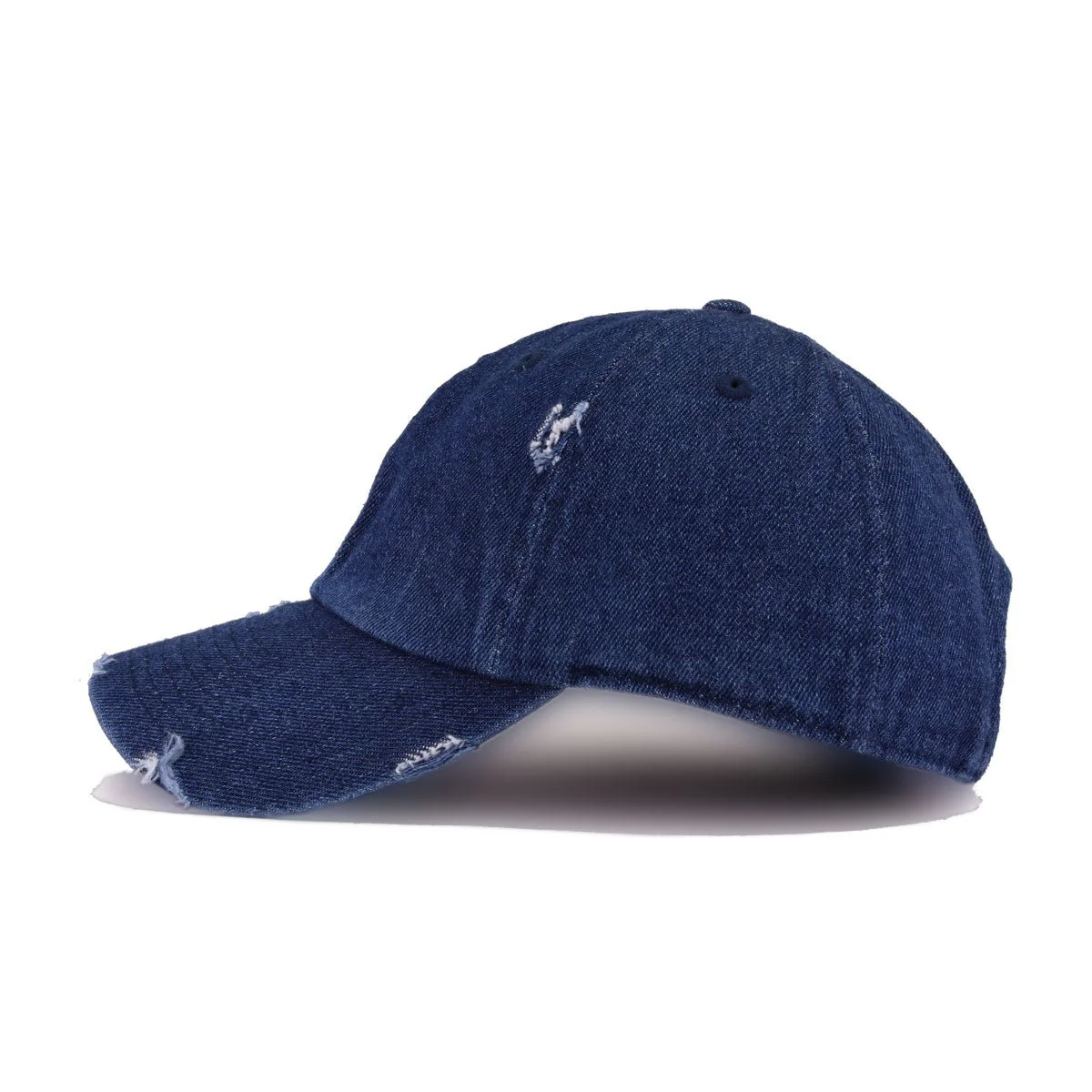 Distressed Dark Denim KBEthos Vintage Dad Hat - Image 2