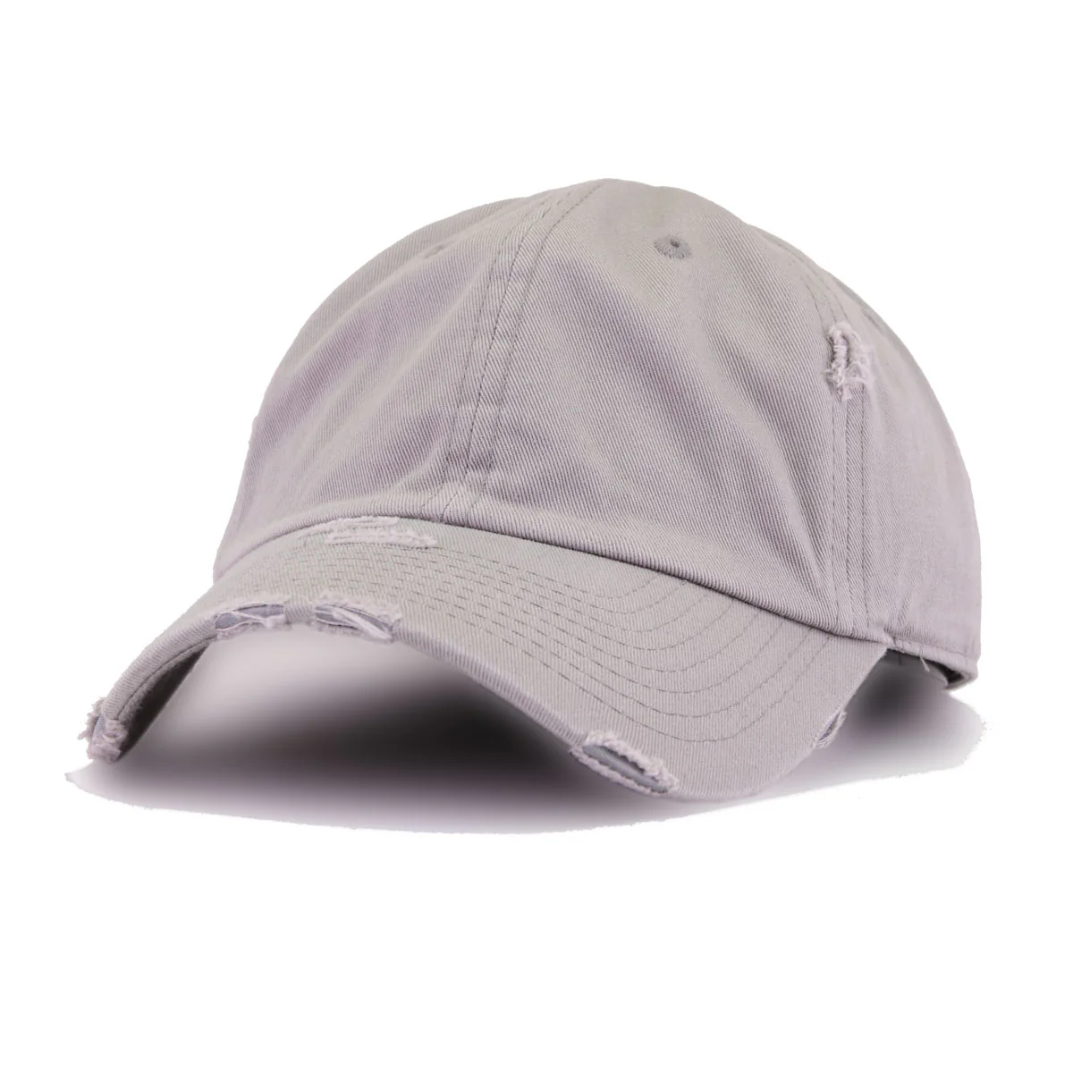 Distressed Light Grey KBEthos Vintage Dad Hat