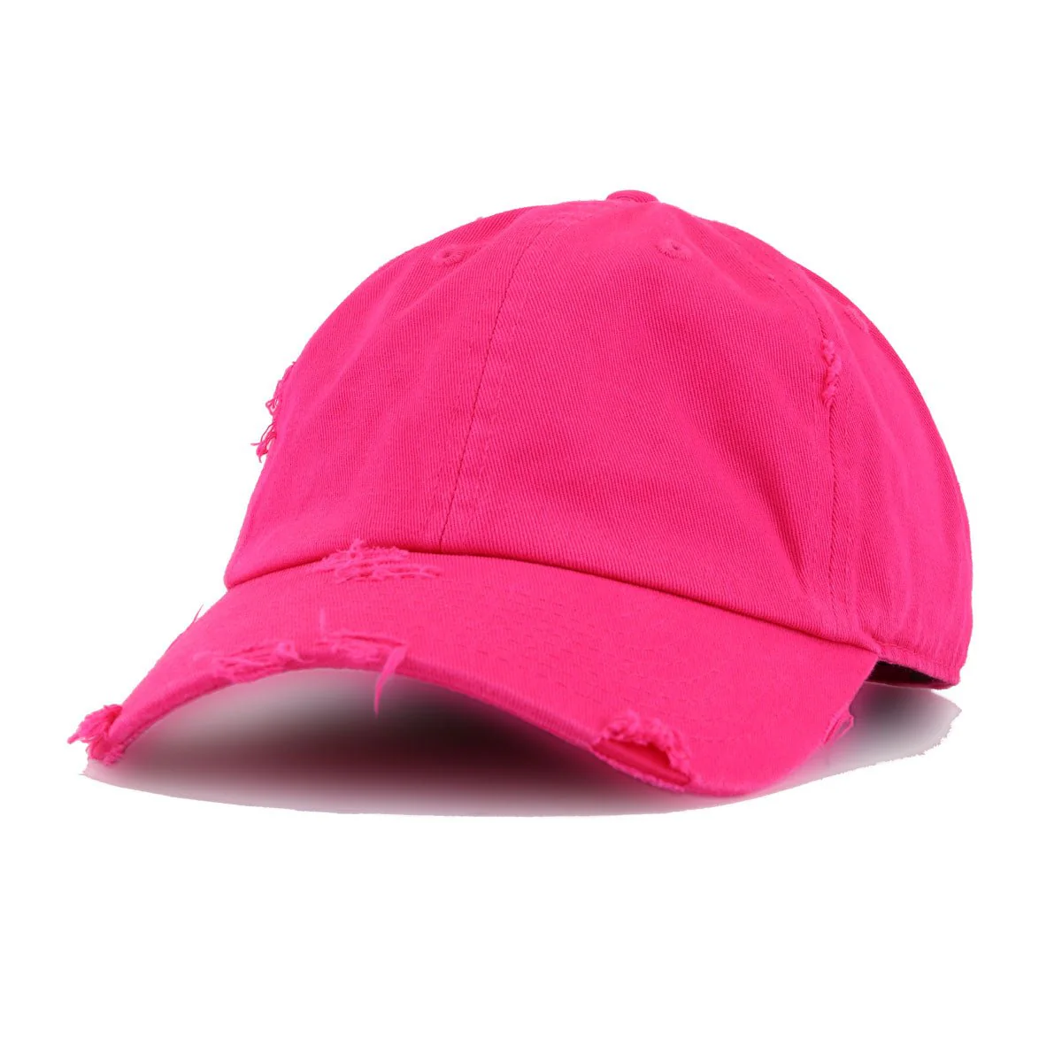 Distressed Magenta KBEthos Vintage Dad Hat
