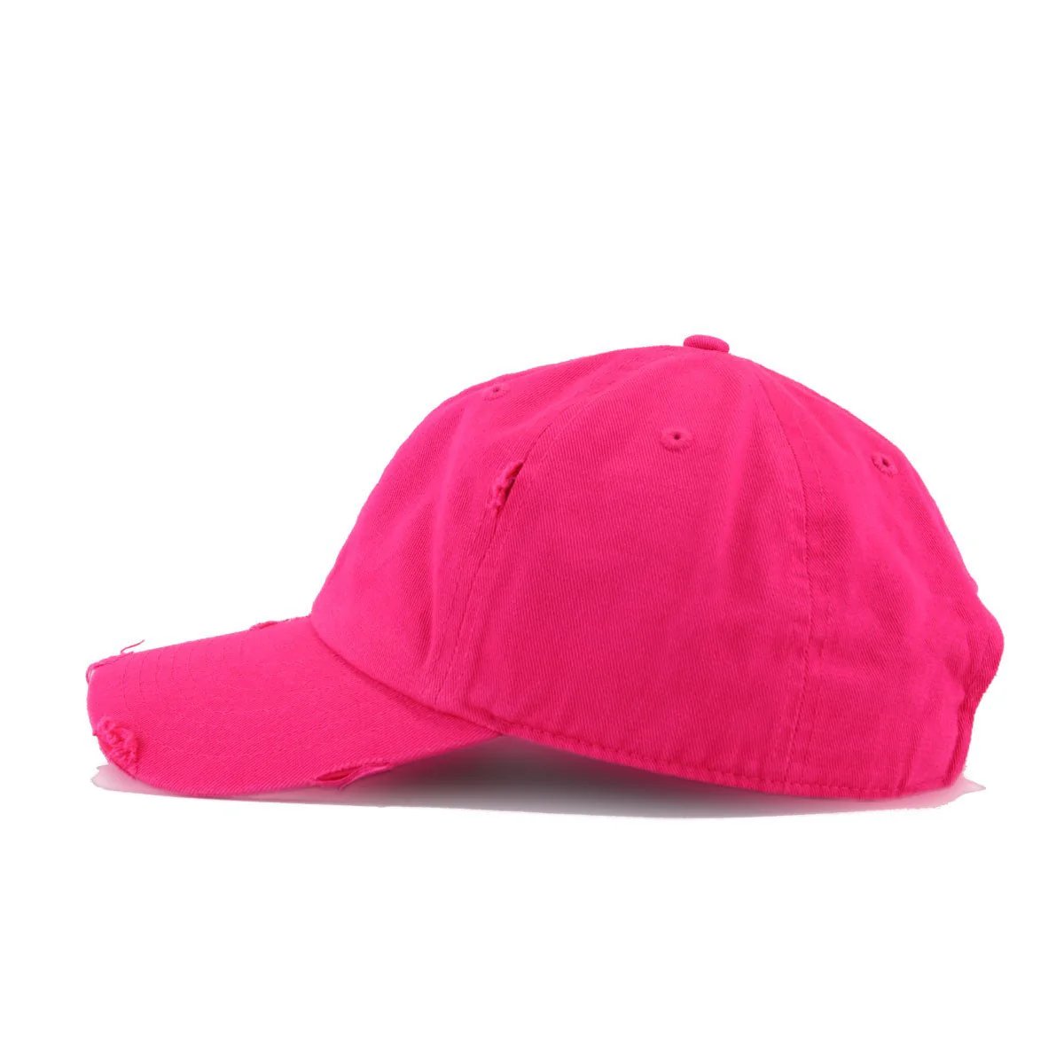 Distressed Magenta KBEthos Vintage Dad Hat - Image 2
