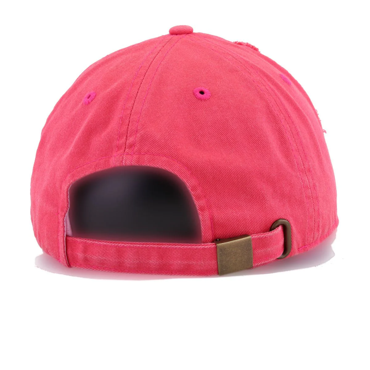 Distressed Pigmented Red KBEthos Vintage Dad Hat - Image 4