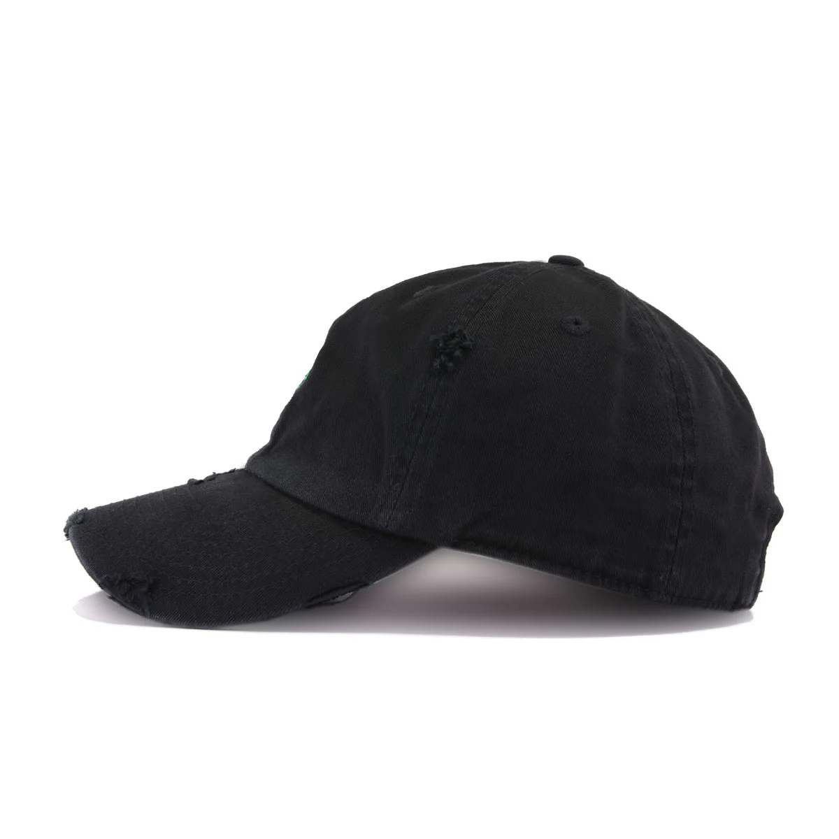 Distressed Rose Black KBEthos Vintage Dad Hat - Image 2
