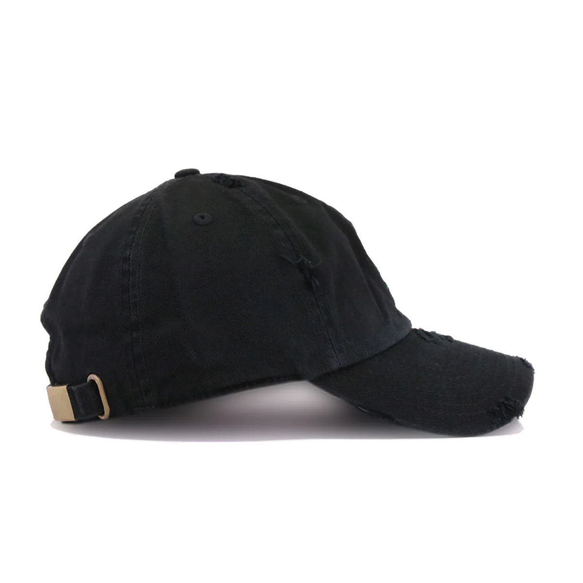 Distressed Rose Black KBEthos Vintage Dad Hat - Image 3
