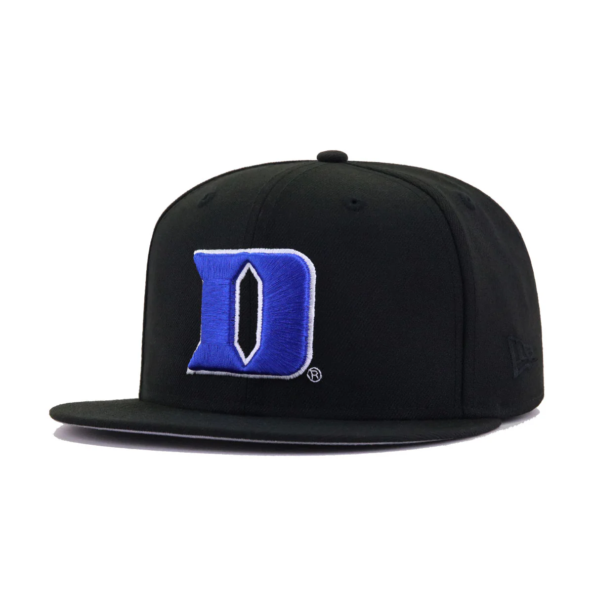 Duke University Blue Devils Black New Era 59Fifty Fitted