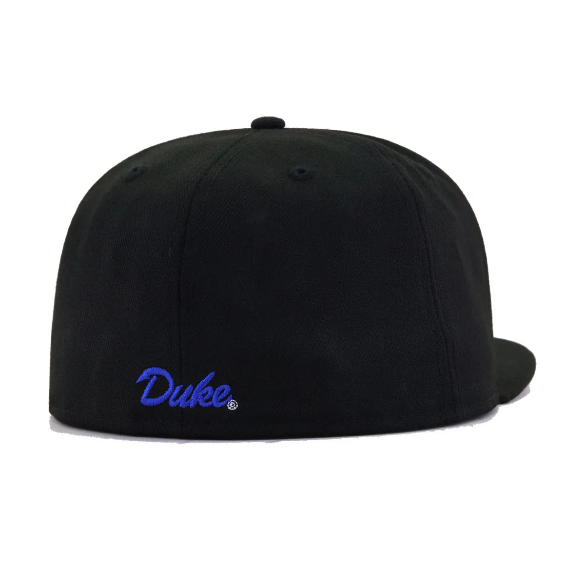 Duke University Blue Devils Black New Era 59Fifty Fitted - Image 2