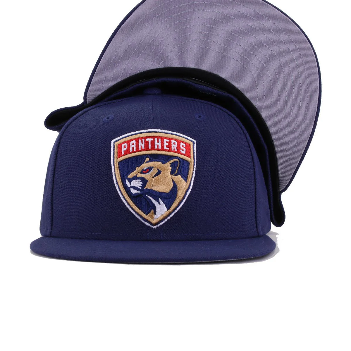 Florida Panthers Light Navy New Era 59Fifty Fitted - Image 4