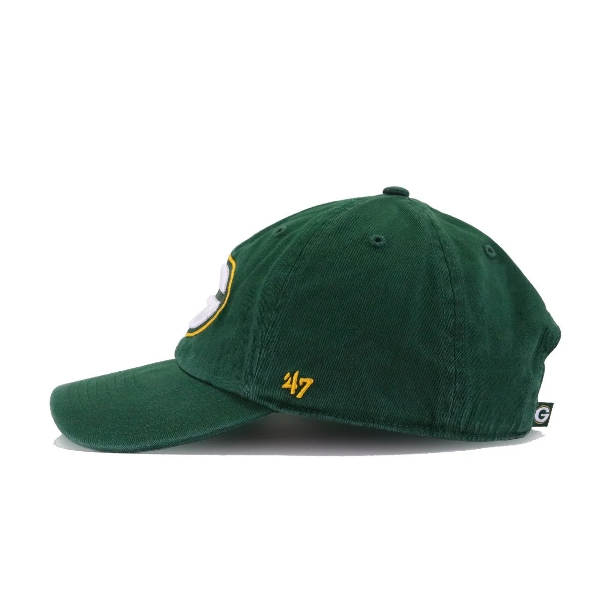 Green Bay Packers Dark Green 47 Brand Clean Up Dad Hat - Image 2