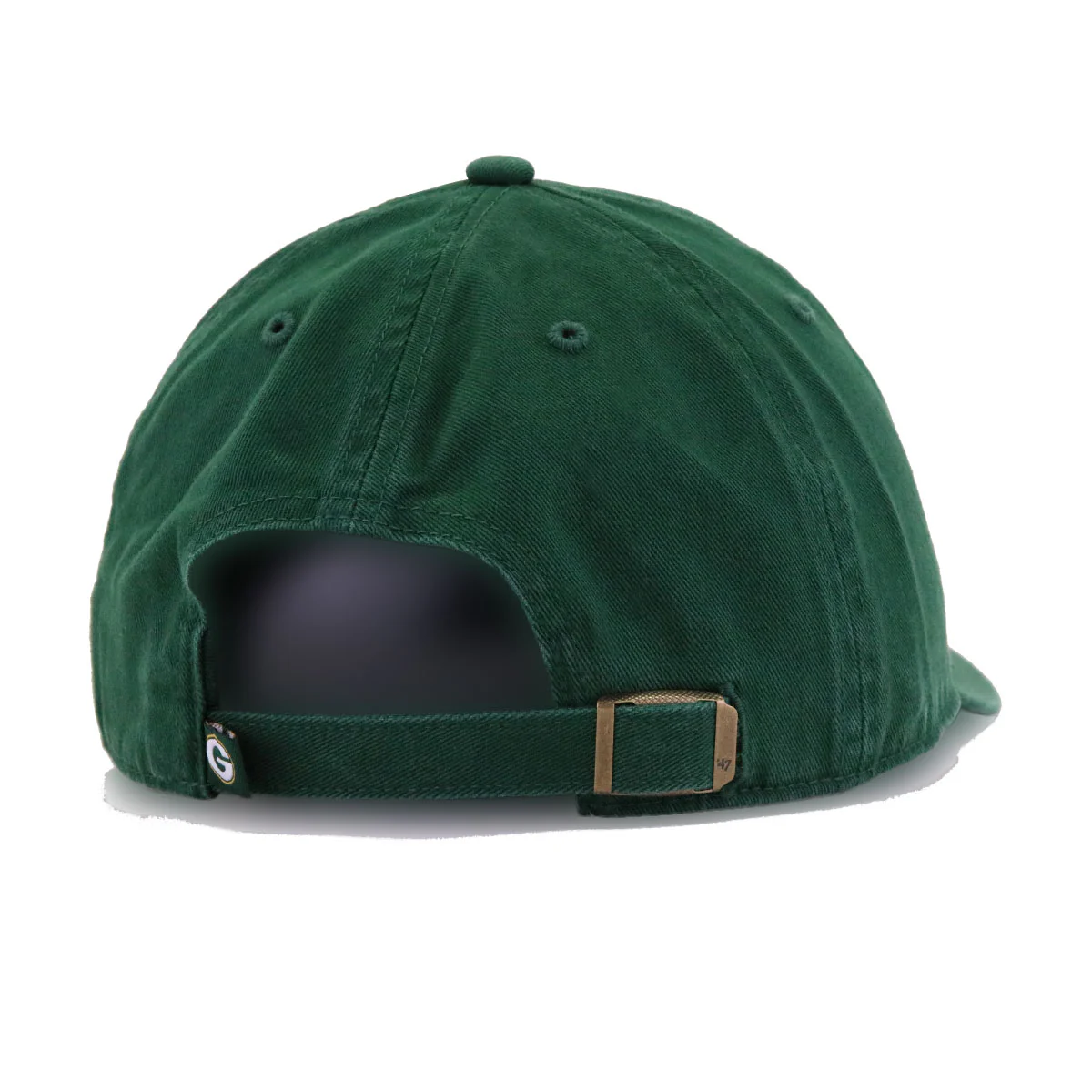 Green Bay Packers Dark Green 47 Brand Clean Up Dad Hat - Image 4