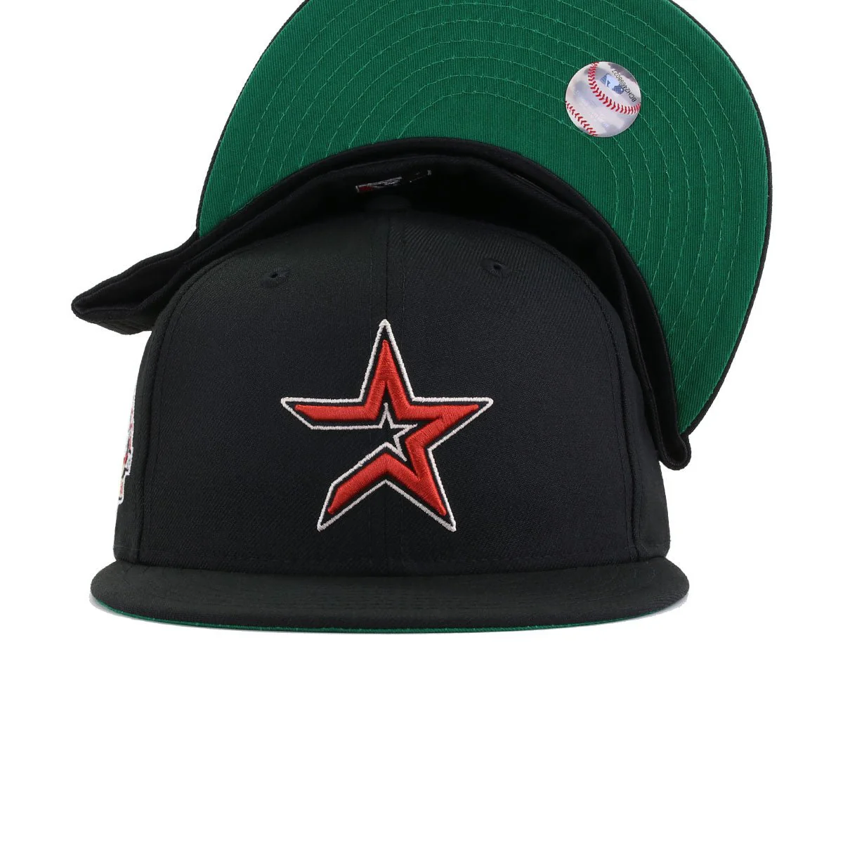 Houston Astros Black 45th Anniversary Green Bottom New Era 59Fifty Fitted - Image 5