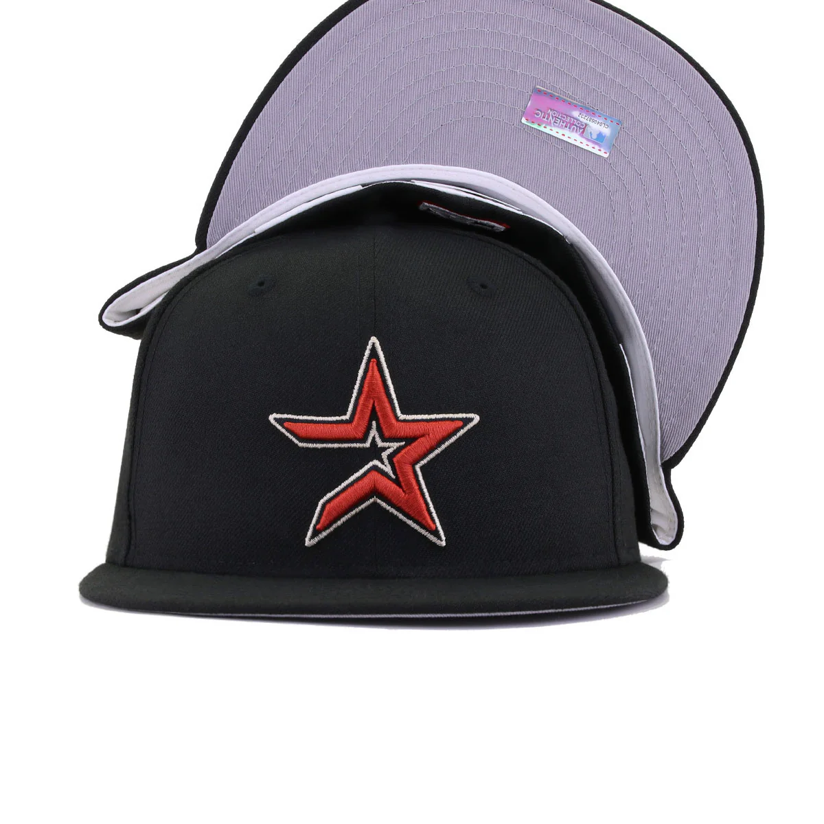 Houston Astros Black Cooperstown AC New Era 59Fifty Fitted - Image 4