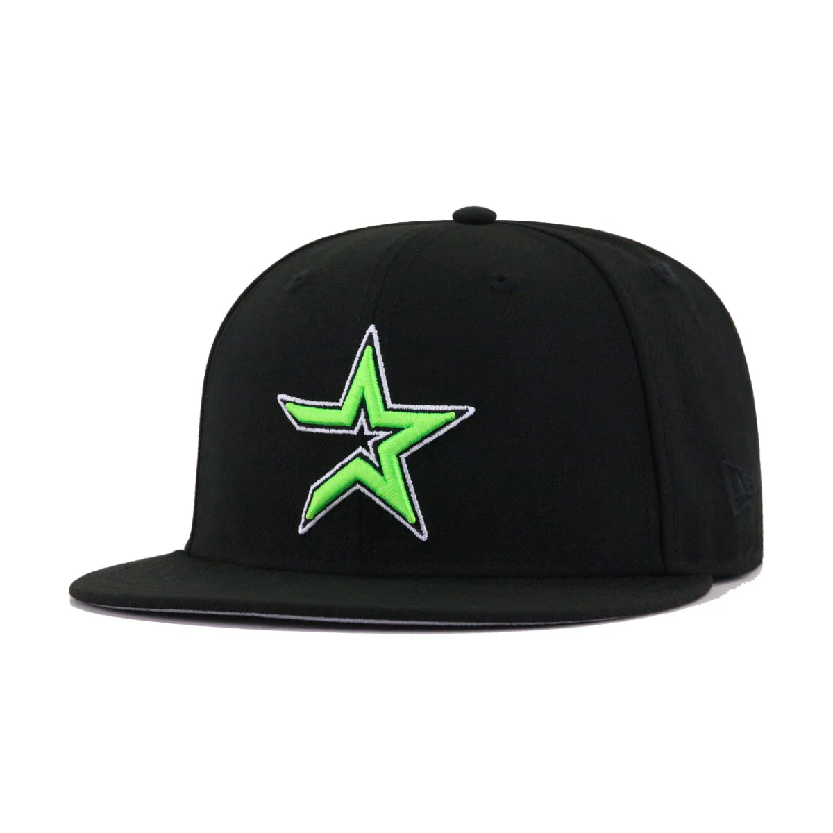 Houston Astros Black Neon Green 50th Anniversary New Era 59Fifty Fitted