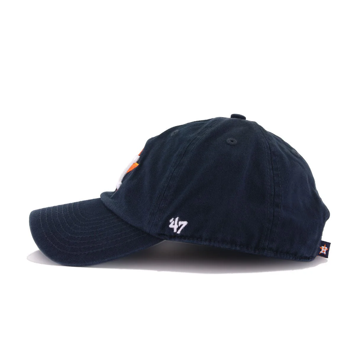 Houston Astros Navy 47 Brand Clean Up Dad Hat - Image 2